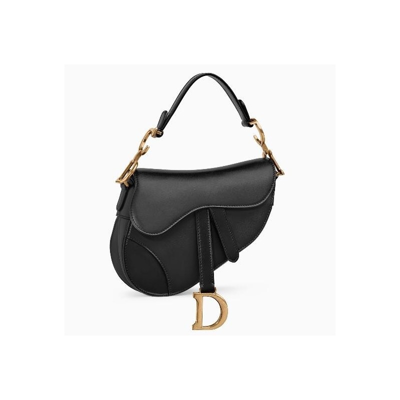 Dior Saddle Bag In Black Calfskin 700