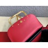 Valentino Supervee Crossbody Bag In Red Leather 784