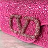 Valentino Small Loco Shoulder Bag with Rhinestone Applique 316