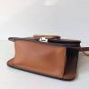 Valentino Small Vsling Shoulder Bag In Brown Grainy Leather 058