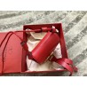 Valentino Small Vring Crossbody Bag In Red Goatskin 318