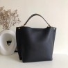 Valentino Escape Hobo Bag In Black Grained Calfskin 084