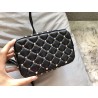 Valentino Mini Rockstud Spike Bucket Black Bag 541