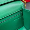 Valentino Loco Small Shoulder Bag In Green Calfskin 822