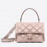 Valentino Garavani Poudre Quilted Candystud Top Handle Bag 568