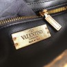 Valentino Large Roman Stud Chain Bag In Elaphe Skin 113