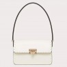 Valentino Rockstud23 Shoulder Bag in White Calfskin 138