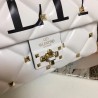 Valentino Garavani White VLTN Quilted Candystud Bag 954