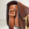 Valentino Supervee Crossbody Bag In Brown Leather 611