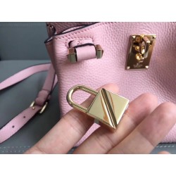 Valentino Garavani Pink Joylock Small Handbag 025