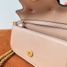 Valentino Small Loco Shoulder Poudre Bag with Crystals Logo 928