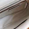 Valentino Medium Roman Stud Chain Bag In White Nappa 622