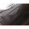 Saint Laurent Medium Kate Bag With Tassel In Dark Green Croc-Embossed Leather 730