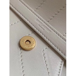 Saint Laurent Niki Medium Bag In White Lambskin 113