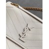 Saint Laurent Niki Medium Bag In White Lambskin 113