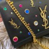 Saint Laurent Medium Kate Multicolor Charms Bag 385