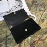 Saint Laurent Medium Kate Bag In Black Suede And Studs 248