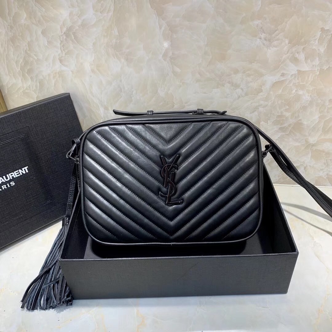 Saint Laurent Lou Camera All Black Bag 271