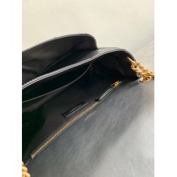 Saint Laurent Medium Niki Bag In Black Lambskin 576