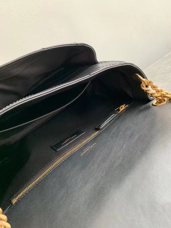 Saint Laurent Medium Niki Bag In Black Lambskin 576