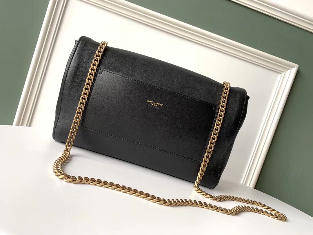 Saint Laurent Kate Medium Reversible Black Bag 671