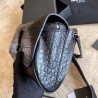 Saint Laurent Niki Body Bag In Black Croco-Embossed Leather 234
