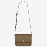 Saint Laurent Solferino Small Bag In Khaki Calfskin 974