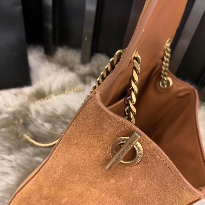 Saint Laurent Kate Medium Reversible Tan Bag 026