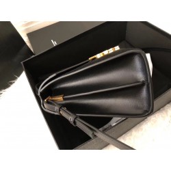 Saint Laurent Cassandra Medium Bag In Black Suede 087