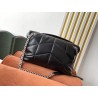 Saint Laurent Loulou Puffer Small Bag In Black Lambskin 097