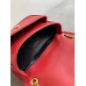 Saint Laurent Niki Baby Bag In Red Lambskin 840