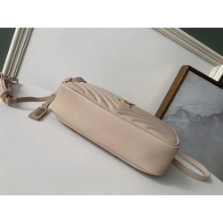 Saint Laurent Lou Camera Bag In Light Pink Leather 895