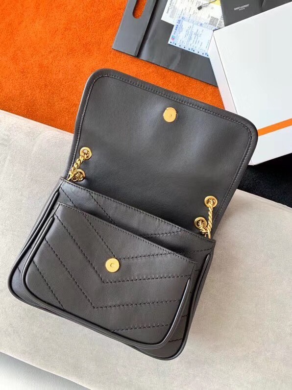 Saint Laurent Niki Baby Bag In Black Lambskin 930