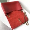 Saint Laurent Kate Medium Reversible Eros Red Bag 639