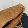 Saint Laurent Medium Niki Bag In Brown Suede 482