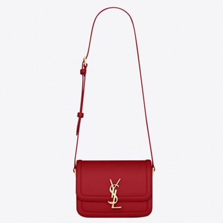 Saint Laurent Solferino Small Bag In Red Calfskin 316