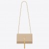 Saint Laurent Medium Kate Bag With Tassel In Powder Smooth Leather 476