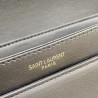 Saint Laurent Solferino Medium Bag In Black Calfskin 588