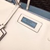 Prada Etiquette Tote Bag In White Calf Leather 141