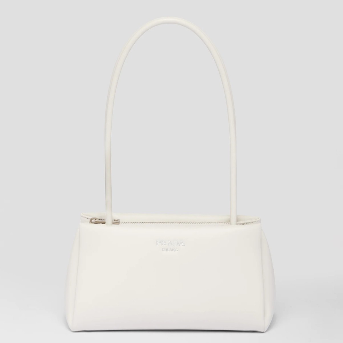 Prada Supernova Small Shoulder Bag In White Leather 251