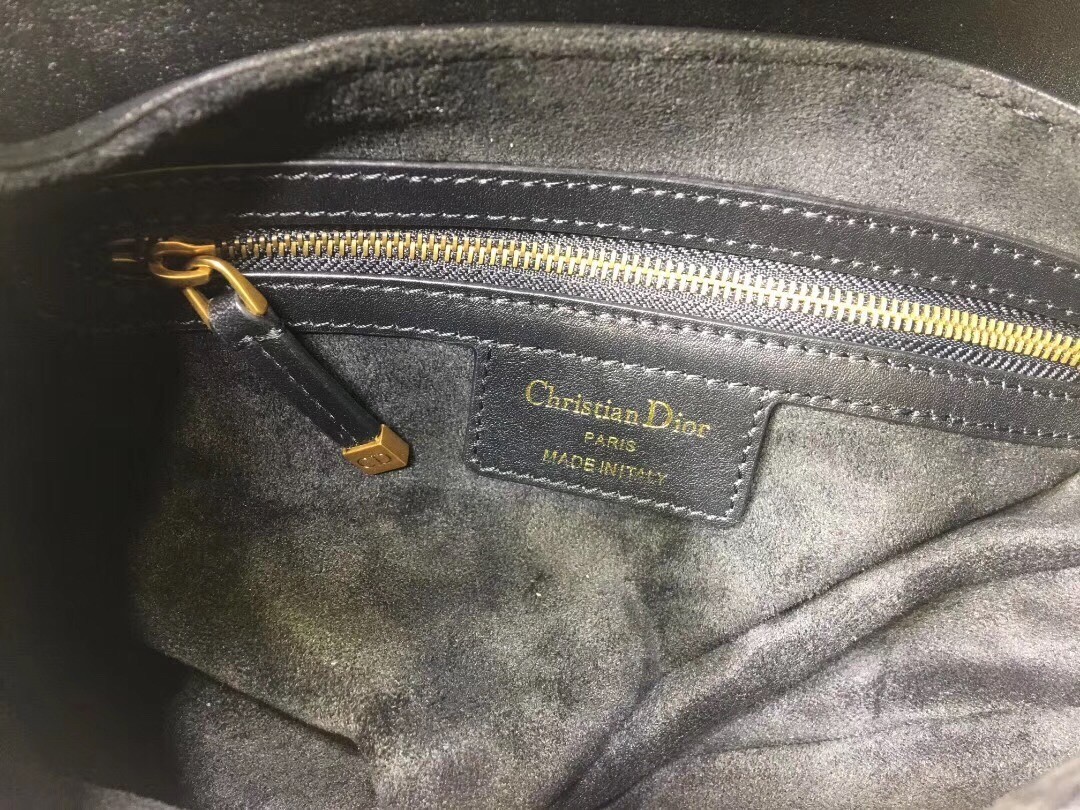 Dior Saddle Canvas Bag Embroidered With Multi-coloured Stripes 778