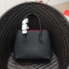 Prada Black Saffiano Double Small Bag 154