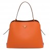 Prada Matinee Tote Bag In Orange Saffiano Leather 224