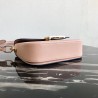 Prada Embleme Bag In Powder Pink Saffiano Leather 239