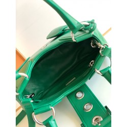 Prada Moon Bag in Green Padded Nappa Leather 211