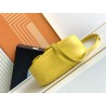 Prada Moon Bag in Yellow Padded Nappa Leather 400