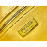 Prada Moon Bag in Yellow Padded Nappa Leather 400