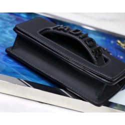 Dior Mini J'Adior Bag In Black Ultra Matte Calfskin 039