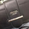 Prada Sidonie Black Leather Shoulder Bag 427