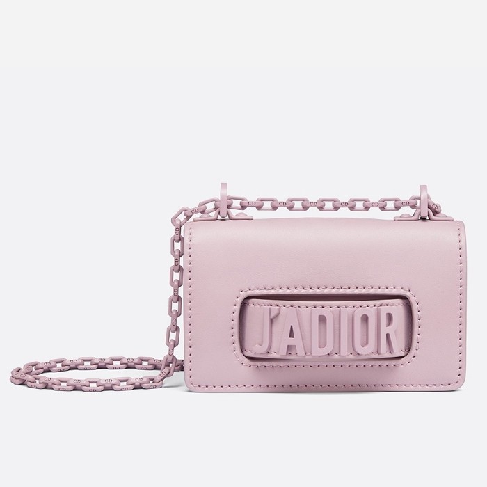 Dior Mini J'Adior Bag In Pink Ultra Matte Calfskin 638